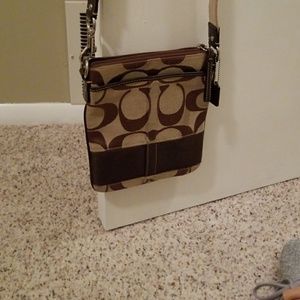 Coach cross body bag
